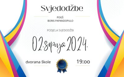 DODJELA SVJEDODŽBI